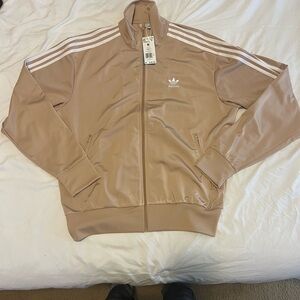 Adidas Men's Beige Track Jacket